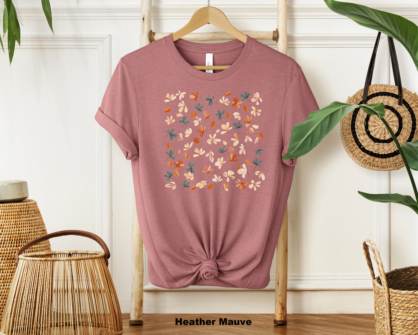 Wildflower Whispers Women's Floral Graphic Tee - Botanical Delight