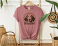 "Dachshund Dog Lover Vintage Style Soft Cotton Crewneck T-Shirt with Cute Dog Print"