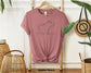 "Cute Capybara Line Art Unisex Crewneck T-Shirt for Animal-Loving Office Women"