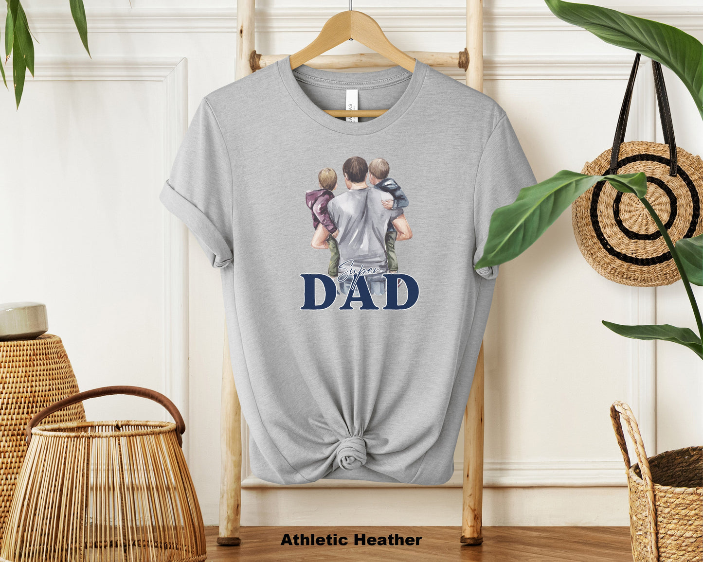 "Super Dad Father's Day Classic Unisex T-Shirt | Soft Cotton Quality Print"