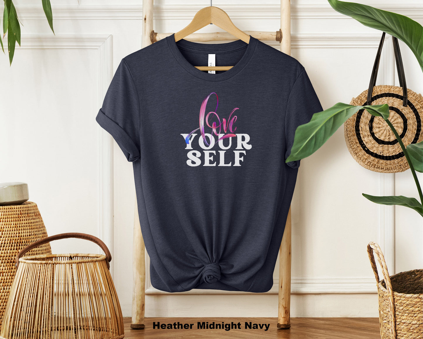 "Love Yourself Inspirational Classic Unisex T-Shirt for Dreamers and Achievers"