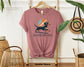 "Dachshund Chic Soft Cotton Unisex Short Sleeve T-Shirt with Cute Dog Print - Ideal for Dachshund Lovers and Pet Owners"
