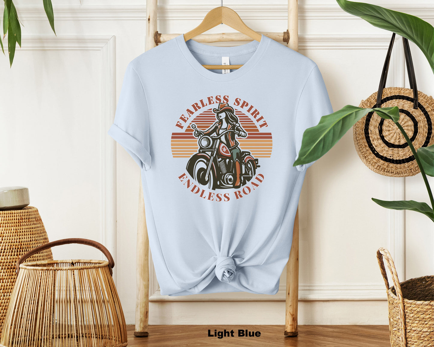 Coastal Cowgirl Crewneck T-Shirt - Ride the Tide in Style!