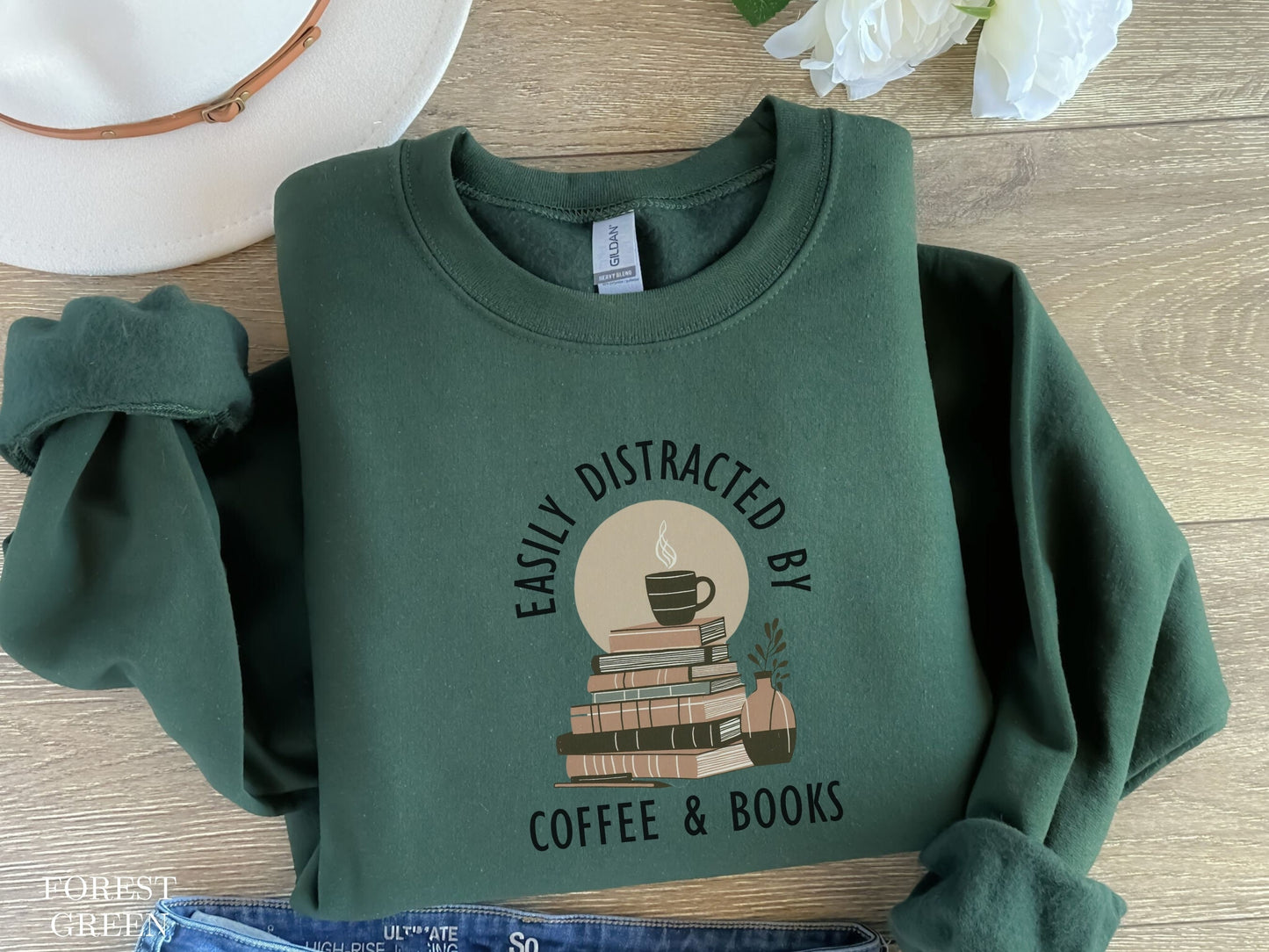 Engaging Reader Quote Sweatshirt - Humorous Gift for Book Lovers