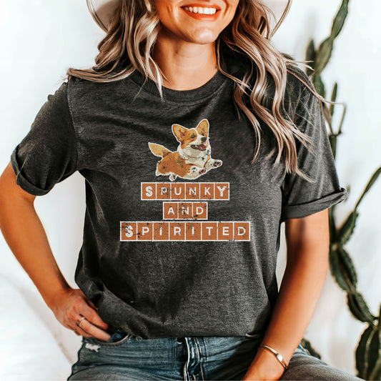 Cheerful Corgi Shirt for Dog Moms - Express Your Love for Canine Companions with this Adorable Tee