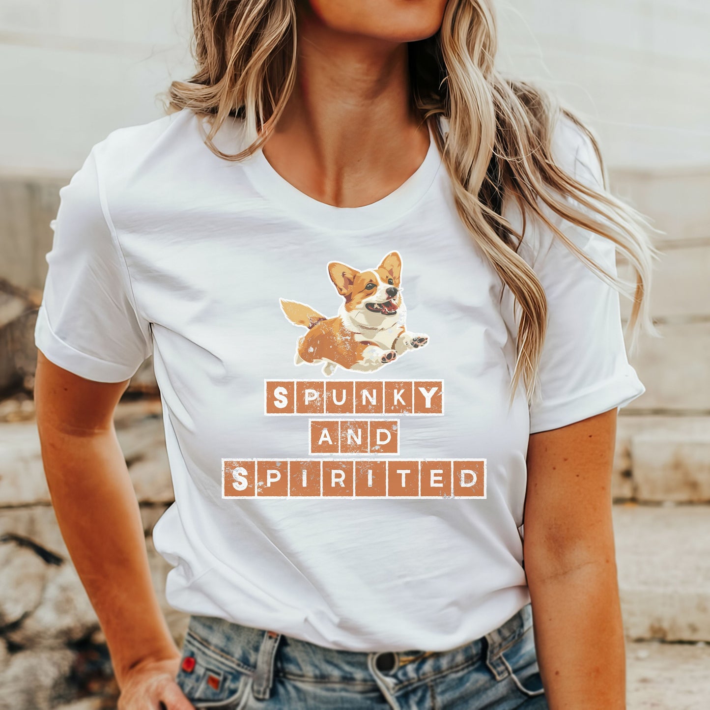 Cheerful Corgi Shirt for Dog Moms - Express Your Love for Canine Companions with this Adorable Tee